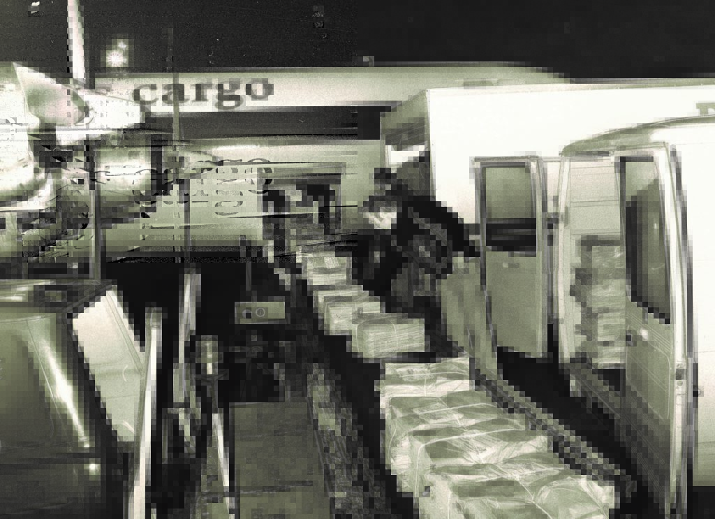 John Menzies Luggage Handling Team in the 70's